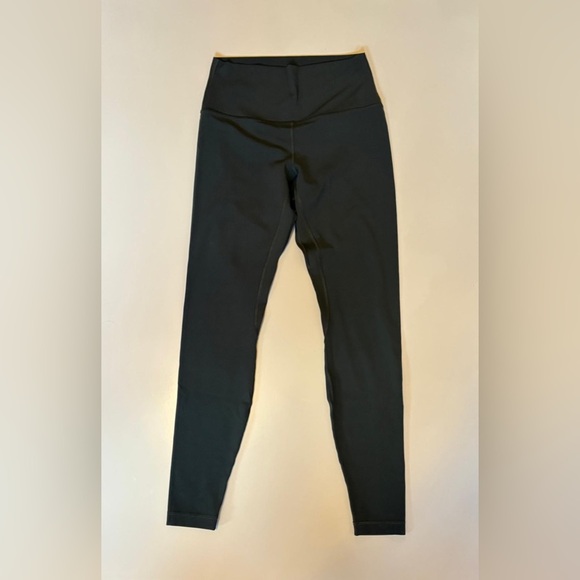 lululemon athletica Pants - Lululemon dark gray High-Waisted Leggings size 8
